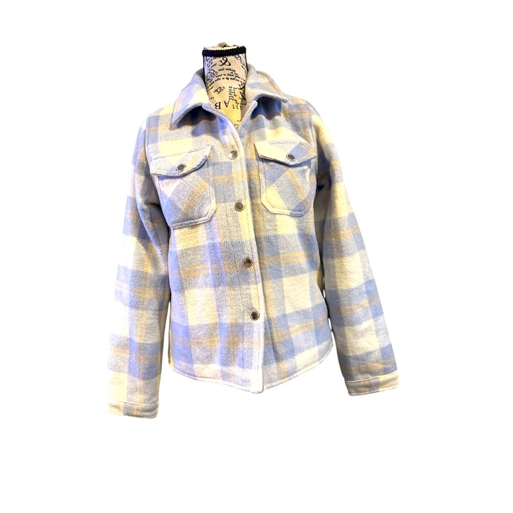 Girls quilted lined fleece coat-size XL